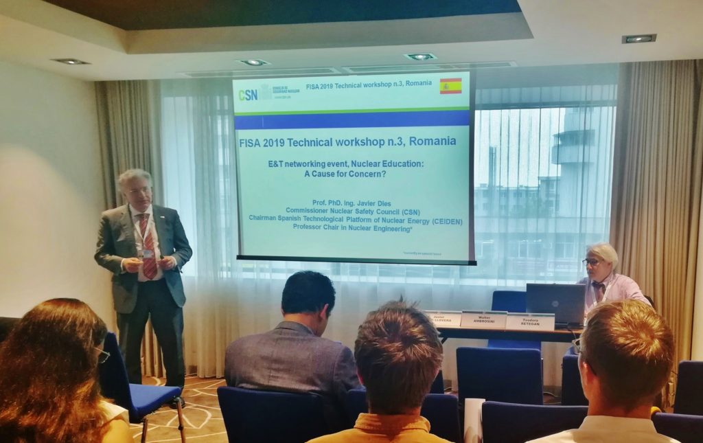 Conferencia sobre Education & Training en FISA-EURADWASTE