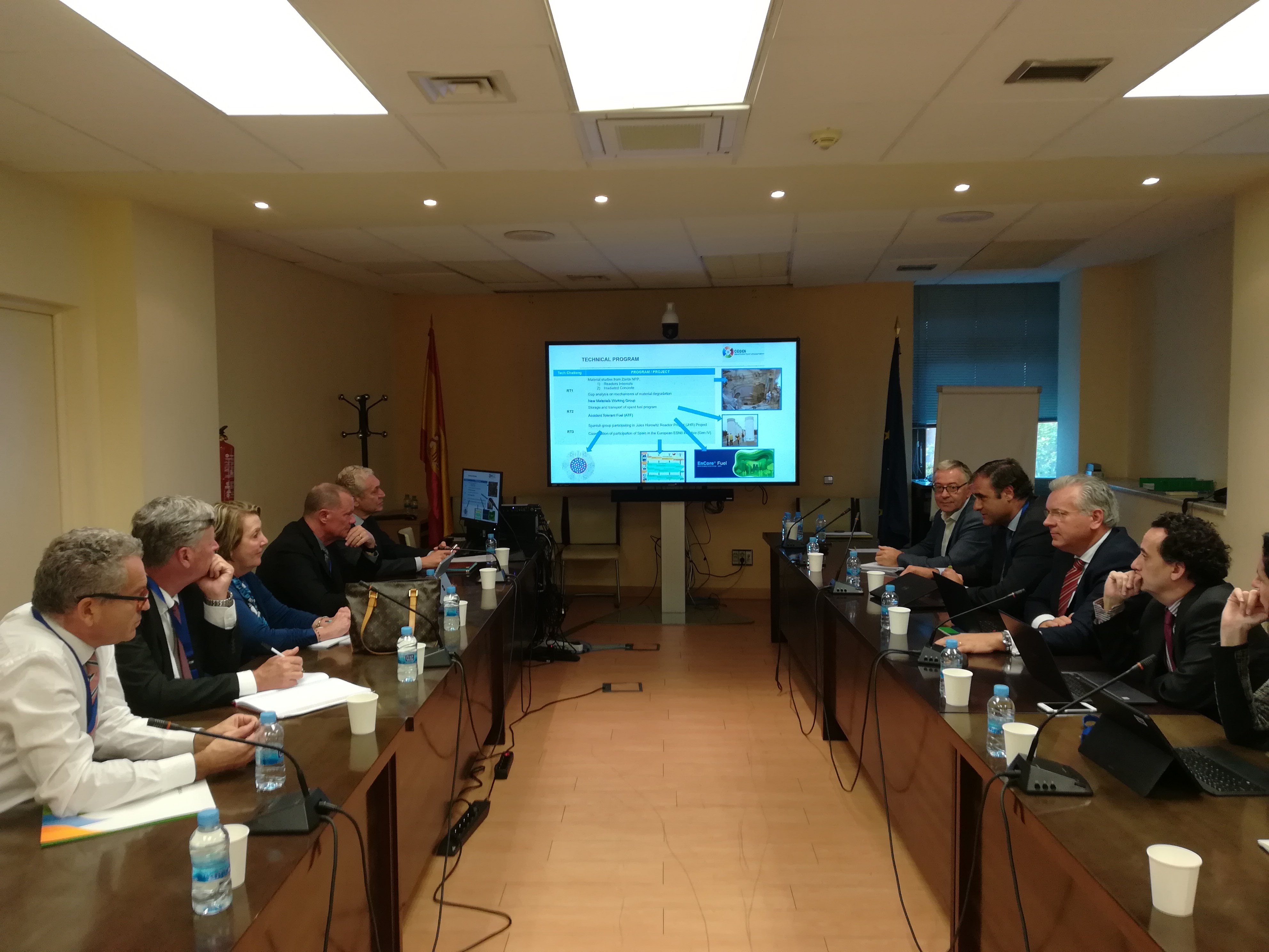 CEIDEN acoge una reunión con Exelon y EPRI para tratar la agenda estratégica de la plataforma y conocer la implementación de la operación flexible en las centrales de Estados Unidos