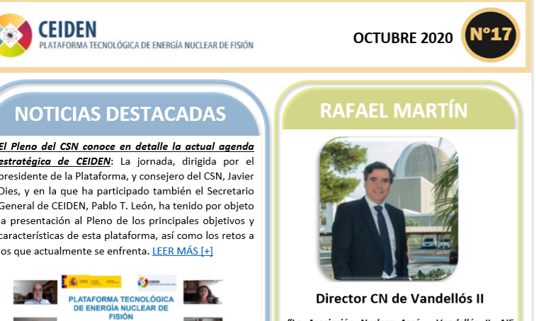PUBLICACIÓN DEL BOLETÍN Nº 17 DE CEIDEN