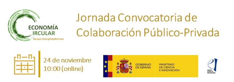 Jornada Convocatoria de Colaboración Público-Privada