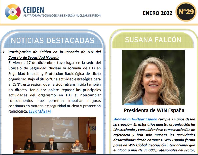 PUBLICACIÓN DEL BOLETÍN Nº29 DE CEIDEN