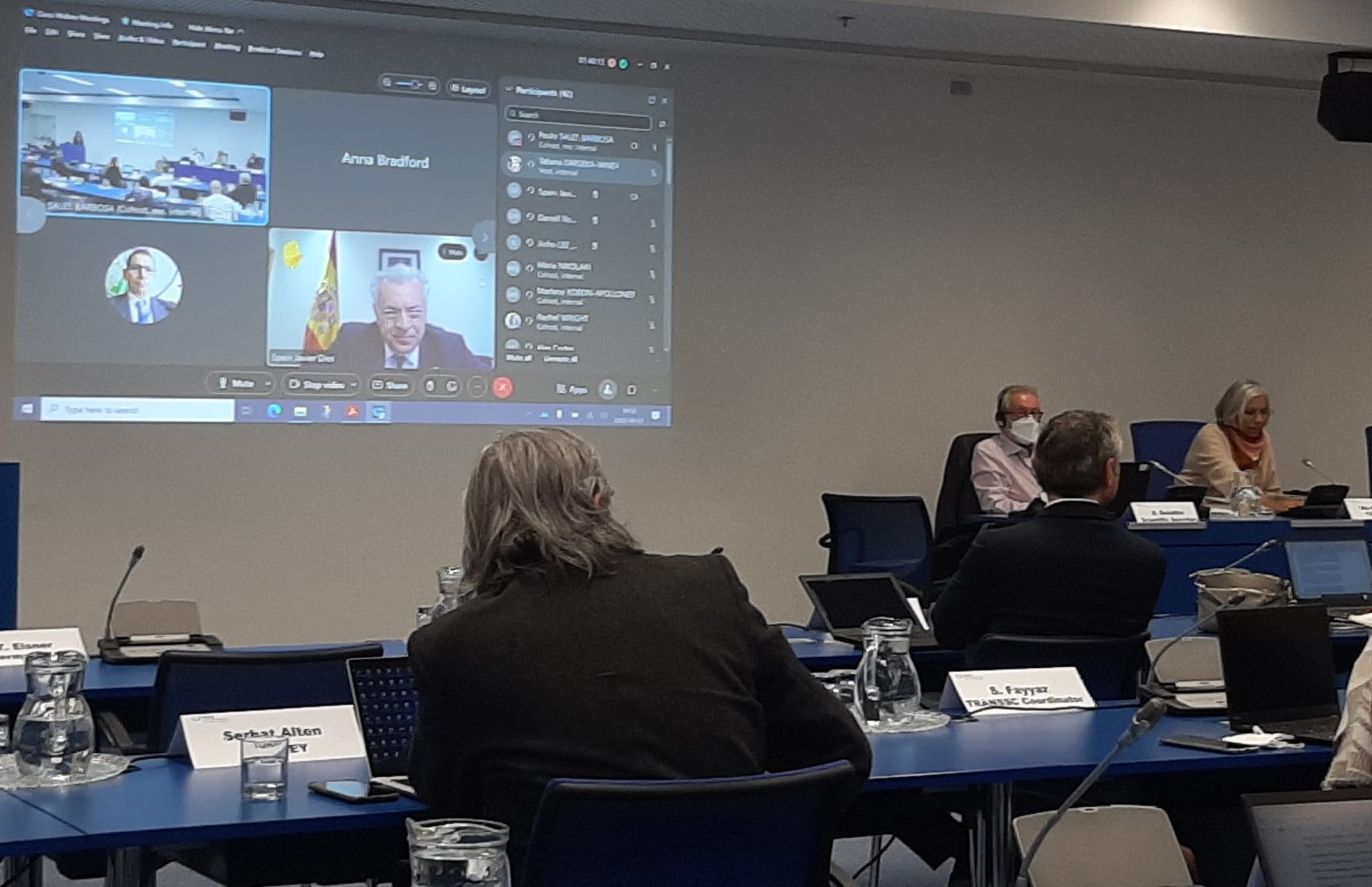 El presidente de Ceiden y consejero del CSN, Javier Dies, participa en la 51ª reunión de la Comisión de Normativa de Seguridad del OIEA