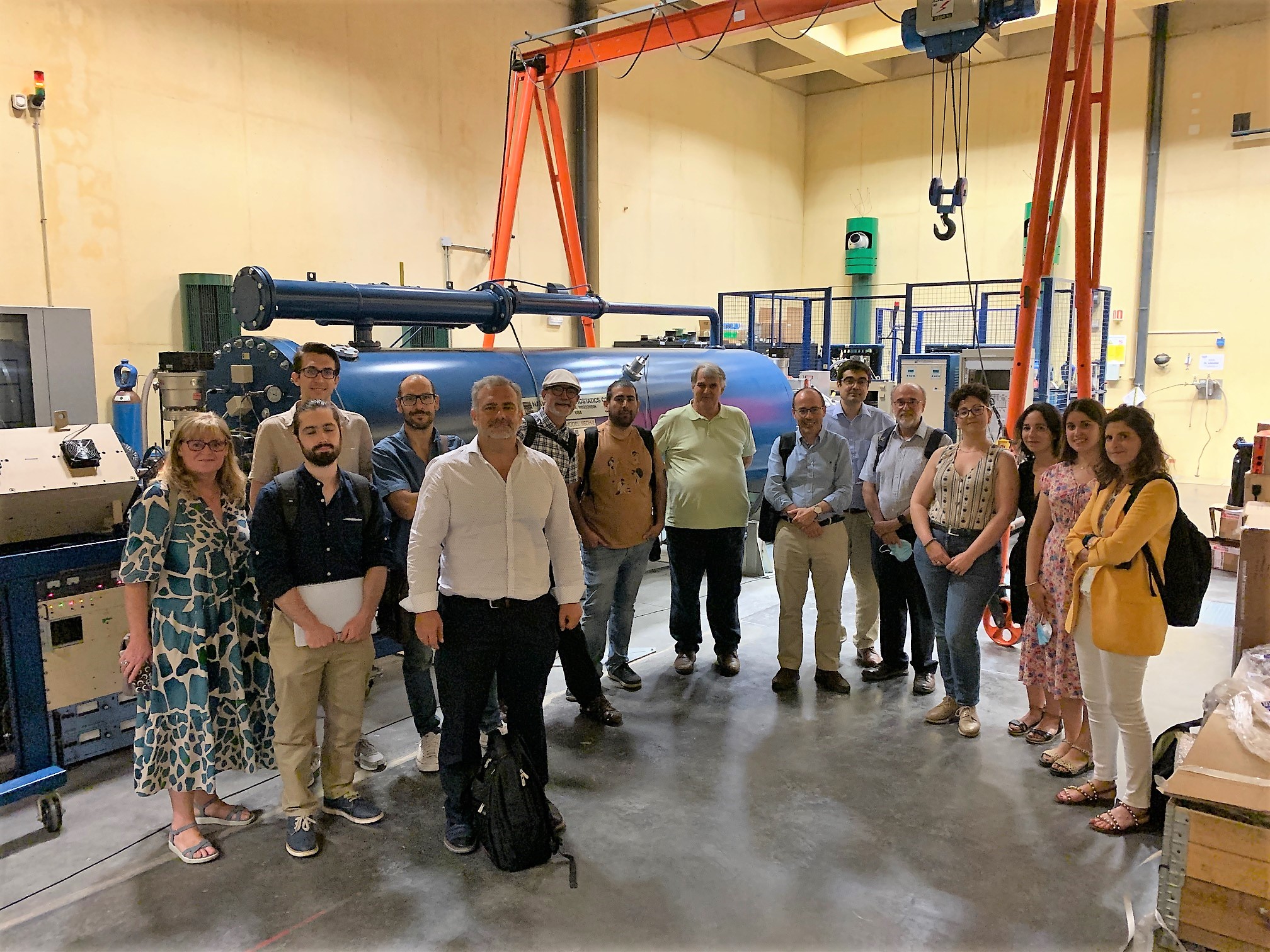 Reunión del Grupo de Usuarios de Laboratorios de Patrones Neutrónicos en el CNA (Sevilla).