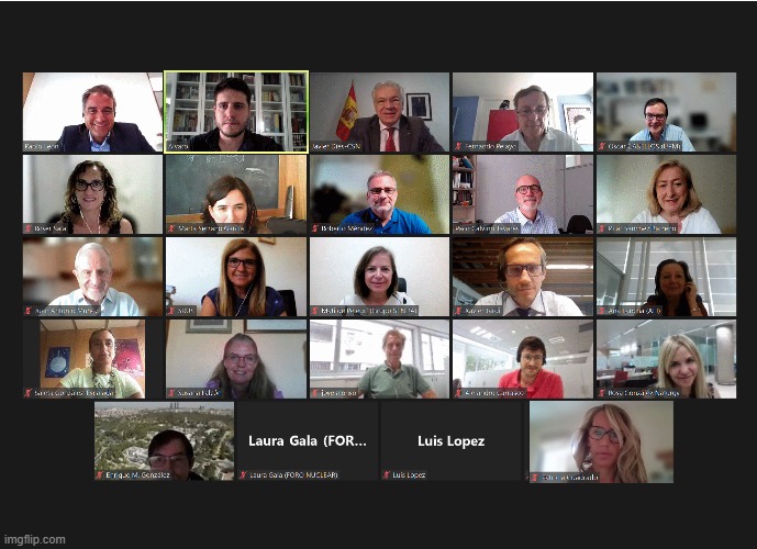 Celebrada la 40ª reunión del Consejo Gestor de la Plataforma Tecnológica de Energía Nuclear de Fisión (CEIDEN)