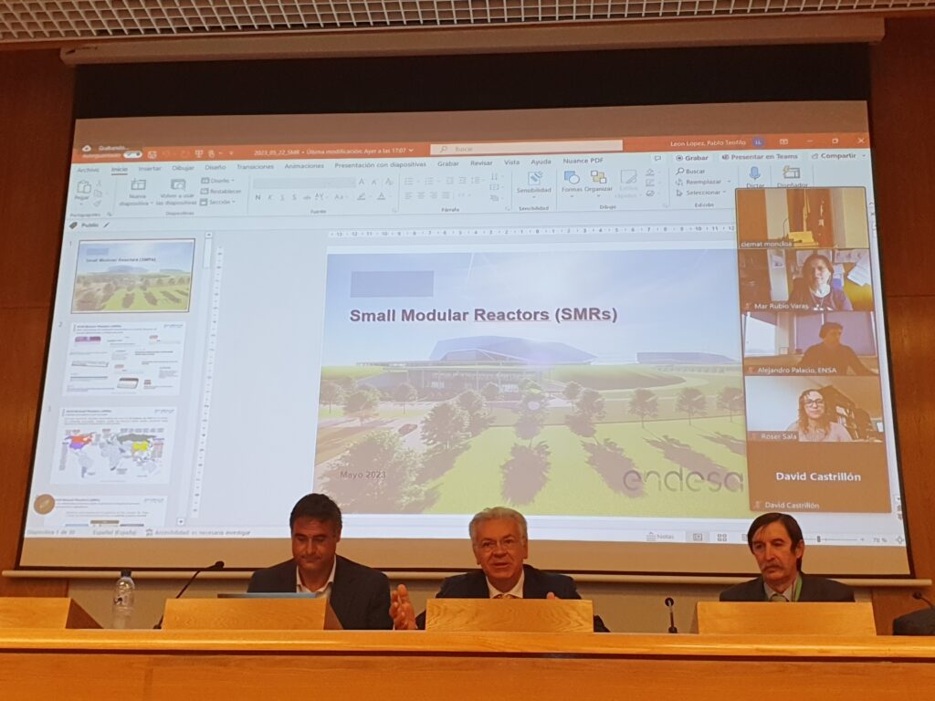 Reunión de lanzamiento del Grupo de Reactores Modulares SMR de CEIDEN en el CIEMAT.