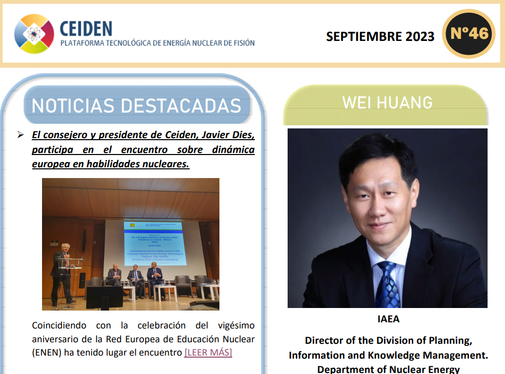 Publicación del boletín Nº 46 septiembre 2023