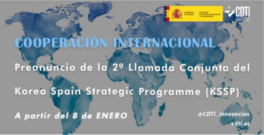 El CDTI Innovación difunde el pre-anuncio de la Llamada España-Corea 2024