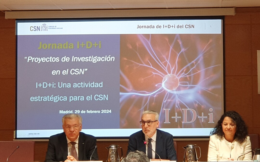 Celebrada la jornada de I+D+i: Proyectos de investigación en el CSN