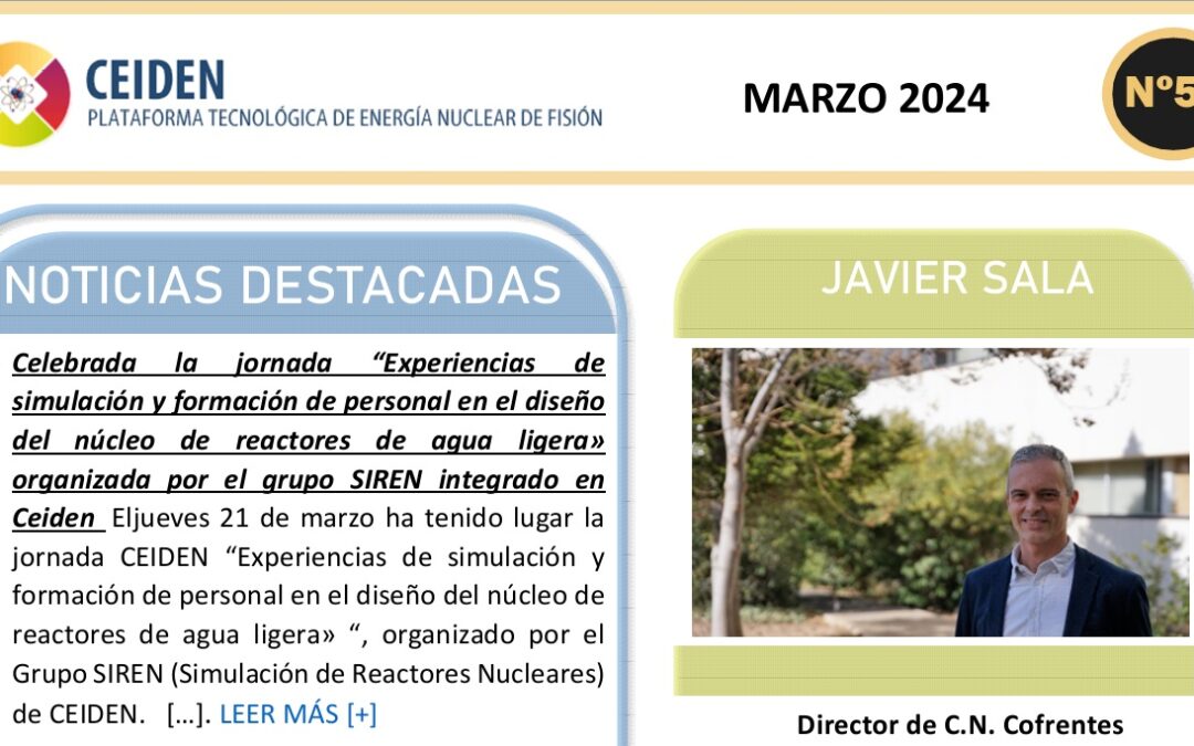 Publicación del boletín Ceiden Nº 51, marzo 2024
