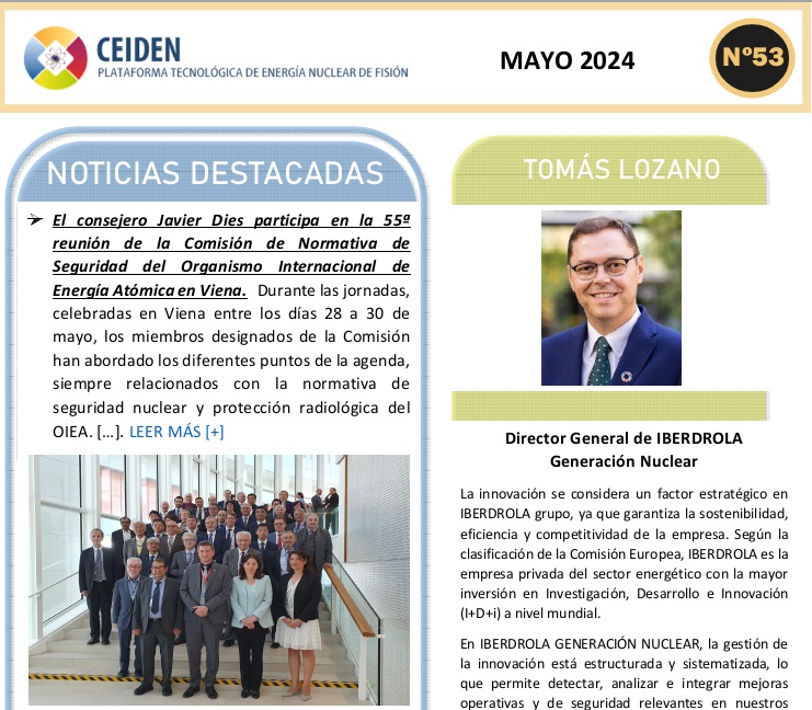 Publicación del boletín Ceiden Nº 53, mayo 2024