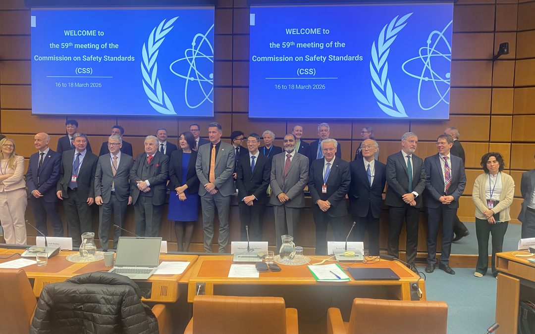 El Presidente de CEIDEN y Consejero del CSN, Javier Dies, participa en la 59ª Comisión de Normas de Seguridad nuclear organizada por el Organismo Internacional de Energía Atómica OIEA en Viena