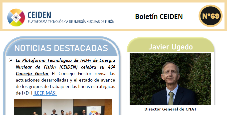 Publicación del boletín número 69 de CEIDEN